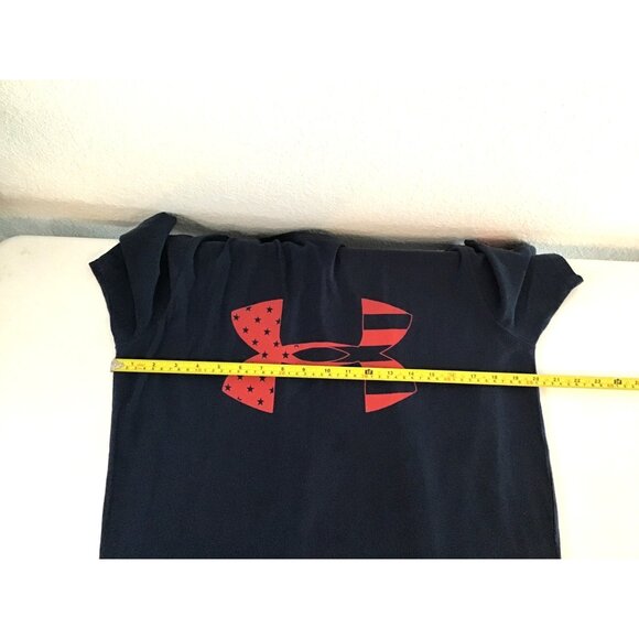 Under Armour Mens Black & Red Graphic T-Shirt Medium Cotton Size M - Picture 5 of 6